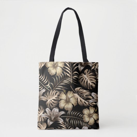 Blumenmuster Nahtlos Muster mit Blätter. Tasche (Vorderseite)