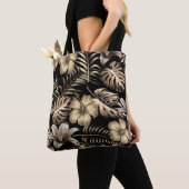 Blumenmuster Nahtlos Muster mit Blätter. Tasche (Von Nahem)