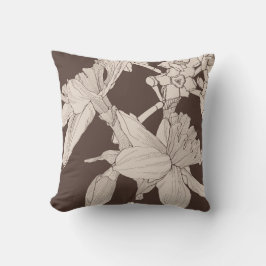 Blumenmuster nahtlos, Narzissen Blume. Kissen