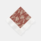 Blumenmuster nahtlos, Narzissen Blume. Serviette (Ecke)