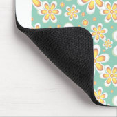 Blumenmuster Nahtlose Blume Mousepad (Ecke)