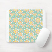 Blumenmuster Nahtlose Blume Mousepad (Mit Mouse)