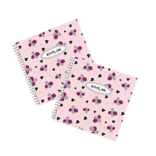 Blumenmuster-Notebook Notizblock