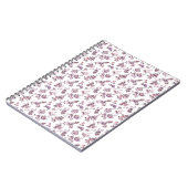 Blumenmuster Notizblock (Linke Seite)
