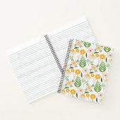 Blumenmuster Notizblock (Innenseite)