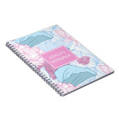 Blumenmuster Notizblock (Rechte Seite)