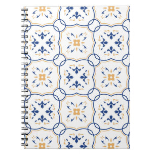 Blumenmuster Notizblock