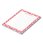 Blumenmuster  notizblock (Rotiert)