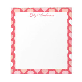 Blumenmuster  notizblock