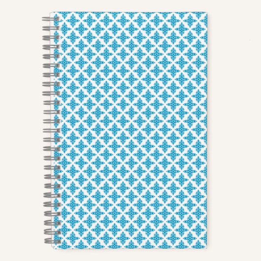 Blumenmuster Notizblock (Vorderseite)