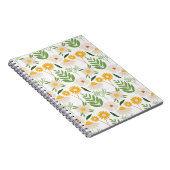 Blumenmuster Notizblock (Rechte Seite)