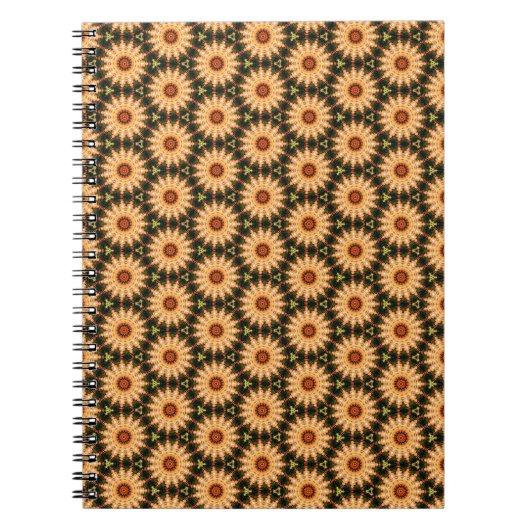 Blumenmuster Notizblock (Vorderseite)