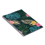 Blumenmuster Notizblock (Rechte Seite)
