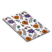 Blumenmuster Notizbuch Notizblock (Rechte Seite)