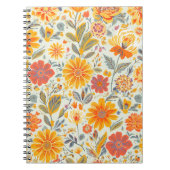Blumenmuster Notizbücher (Vorderseite)