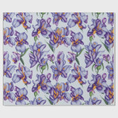 Blumenmuster Orchid-Blume Geschenkpapier (Flach)