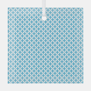 Blumenmuster Ornament Aus Glas