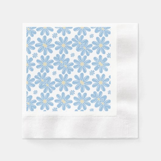Blumenmuster - Paper Napkin Serviette (Vorderseite)