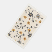 Blumenmuster Papier Handtuch Serviette (Ecke)