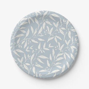 Blumenmuster Pappteller