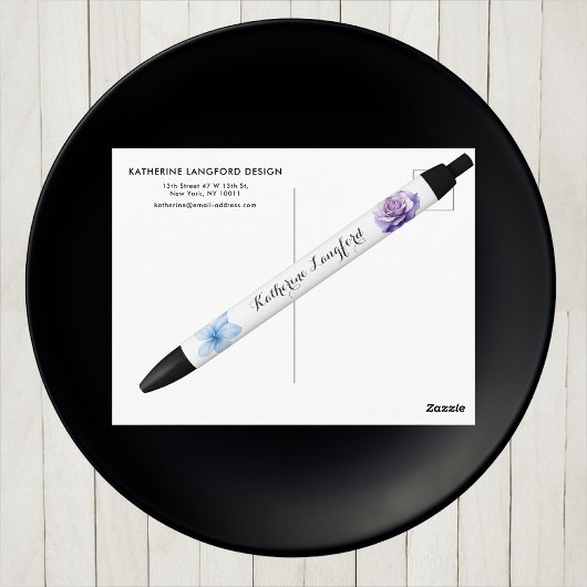 Blumenmuster Pen | Geschenk für benutzerdefinierte Kugelschreiber