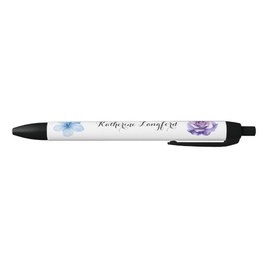 Blumenmuster Pen | Geschenk für benutzerdefinierte Kugelschreiber (Unterseite)