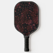 Blumenmuster pickleball schläger (Vorderseite)
