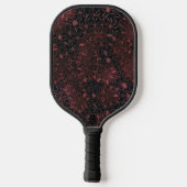 Blumenmuster pickleball schläger (Rückseite)
