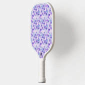 Blumenmuster pickleball schläger (Links)