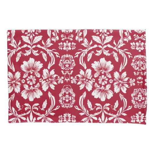 Blumenmuster Pillowcase Kissenbezug (Vorderseite-Links)