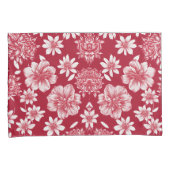 Blumenmuster Pillowcase Kissenbezug (Vorderseite-Rechts)