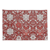 Blumenmuster Pillowcase Kissenbezug (Rückseite-Rechts)