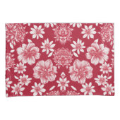 Blumenmuster Pillowcase Kissenbezug (Vorderseite-Rechts)