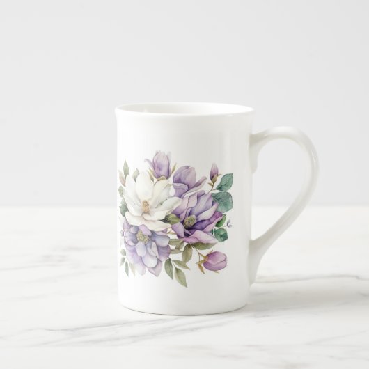Blumenmuster porzellantasse (Rechts)