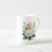 Blumenmuster porzellantasse (Vorderseite Rechts)