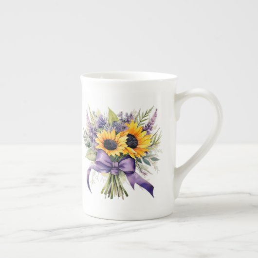 Blumenmuster  porzellantasse (Rechts)