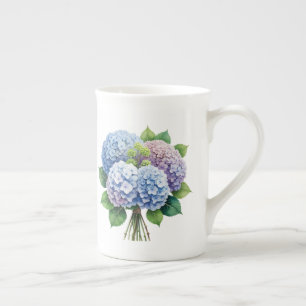 Blumenmuster  porzellantasse