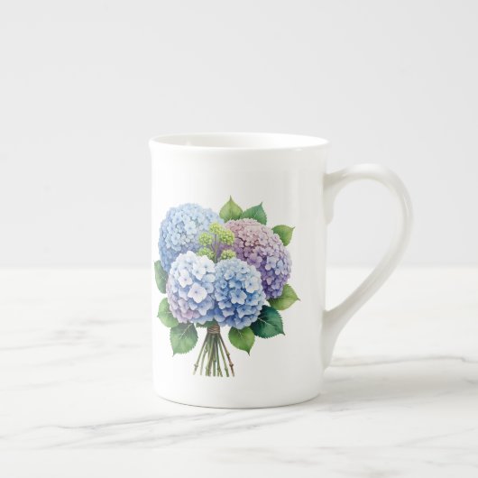 Blumenmuster porzellantasse (Rechts)