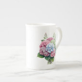 Blumenmuster porzellantasse (Vorderseite Rechts)