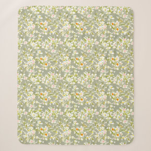 Blumenmuster Primrose-Blume Sherpadecke