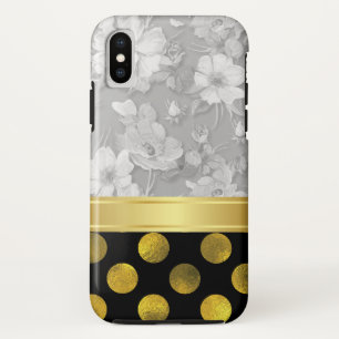 Blumenmuster Punkte Muster Case-Mate iPhone Hülle