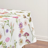 Blumenmuster - rosa, lila, grün tischdecke (Beispiel)