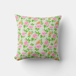 Blumenmuster Rosa Rosen-23670 Kissen