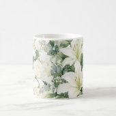 Blumenmuster Rosen Kaffeetasse (Mittel)