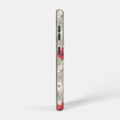 Blumenmuster Samsung Galaxy Hülle (Rechte Seite)