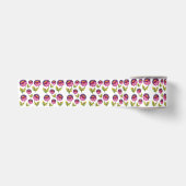 Blumenmuster Satinband (Vorderseite)