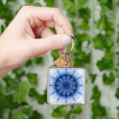 Blumenmuster Schlüsselanhänger (Hand)