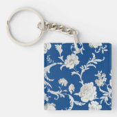 Blumenmuster Schlüsselanhänger (Vorderseite)
