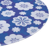 Blumenmuster Schneidebrett (Ecke)