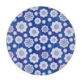 Blumenmuster Schneidebrett (Vorderseite)